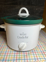 2.5qt crock pot slow cooker - white - Rival 5025-WG