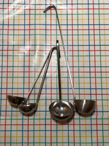 Stainless steel ladle dippers - vintage EKCO