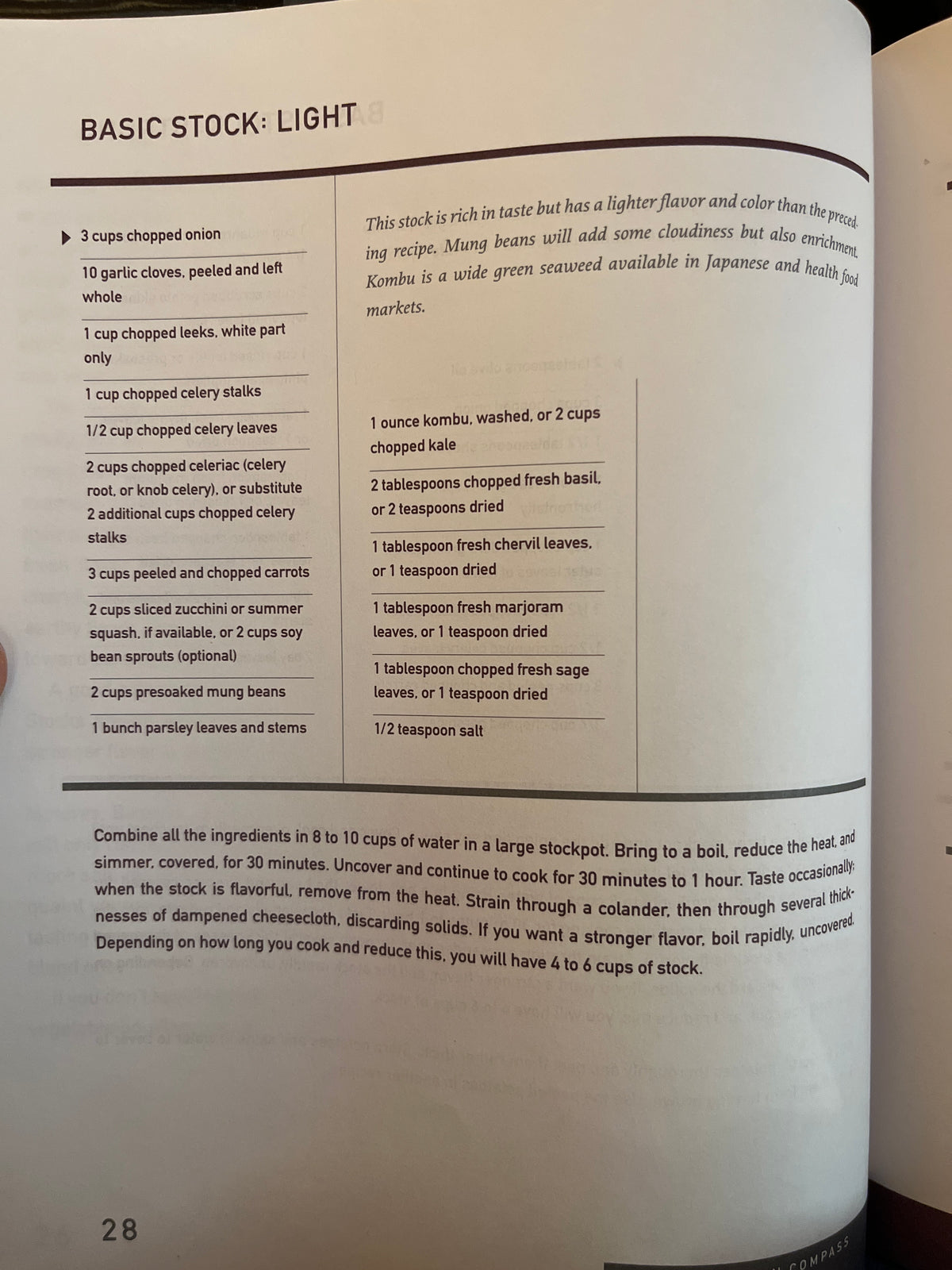 The Vegetarian Compass: New Directions in Vegetarian Cooking by Karen Hubert Allison (First Edition 1998)
