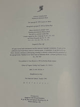 Copyright page of The Villa Table detailing publication credits, copyright info, and manufacturing details; highlights contributions to design, translation, and photography.