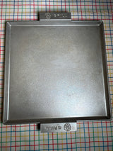 Square griddle skillet - cast aluminum - vintage GE