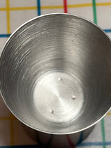 Dual shot 15/30ml drink spirit measure jigger for cocktails - stainless steel