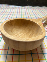 Ladle with flat base - bamboo