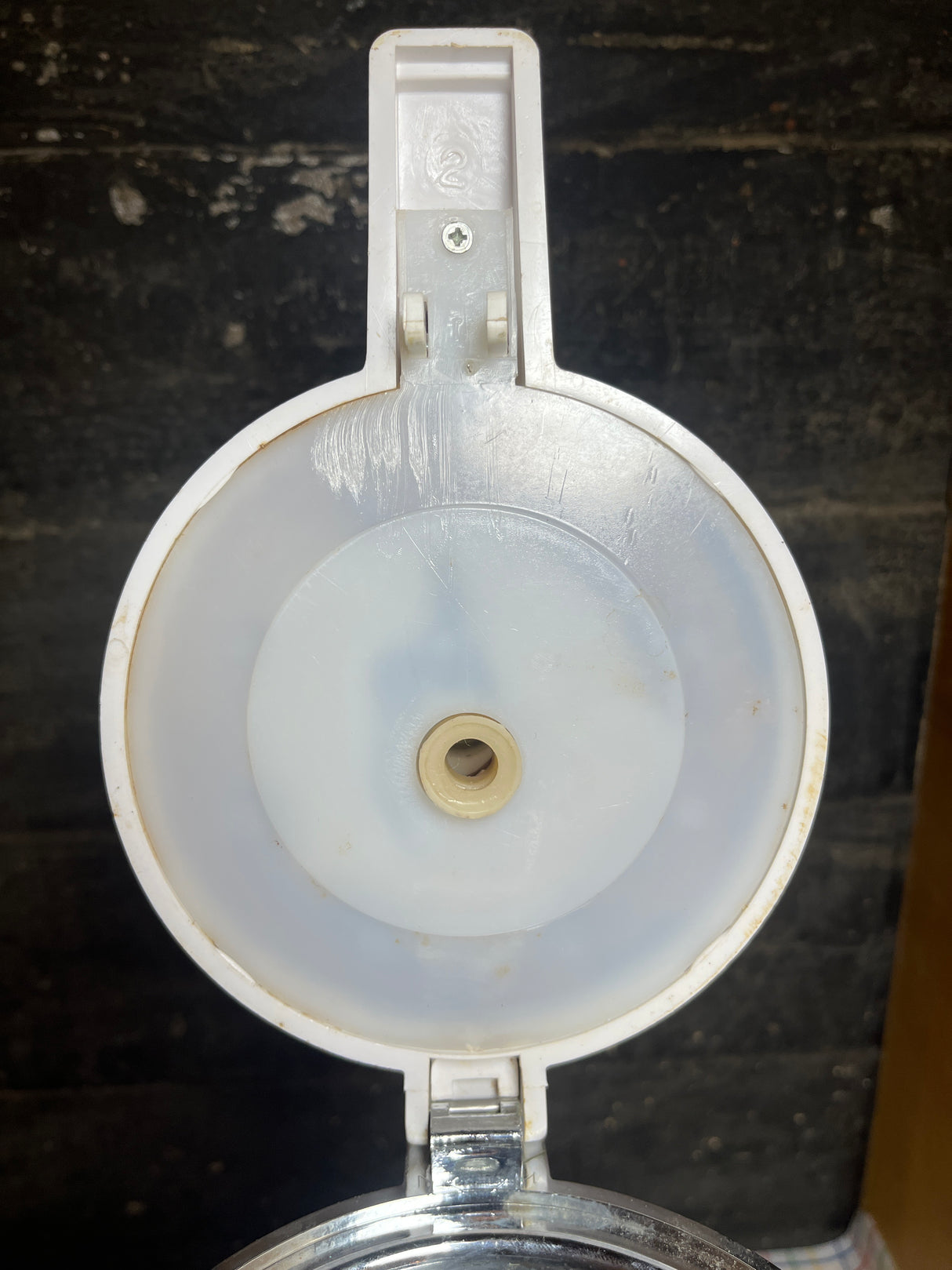 Groovy vacuum hot water dispenser airpot - stainless steel - vintage