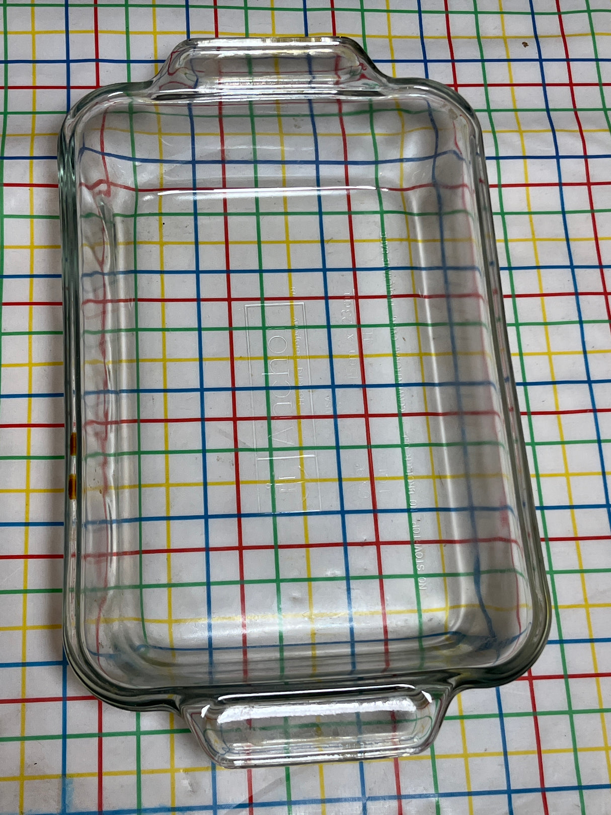 Casserole dish rectangle 1 quart/ 1 liter - Anchor Hocking Basics