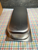 Steam pan 1/3 size 14”L x 6.5”W 3” deep - stainless steel