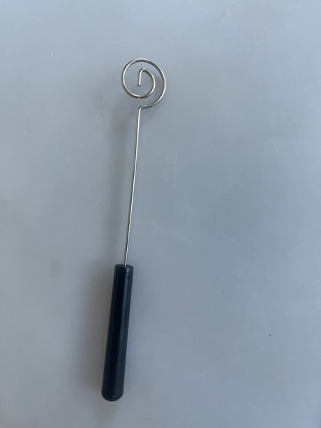 Chocolate dipping tools - stainless steel with black handles