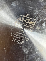 11-inch sauté pan - stainless steel - All-Clad D3 BCRF