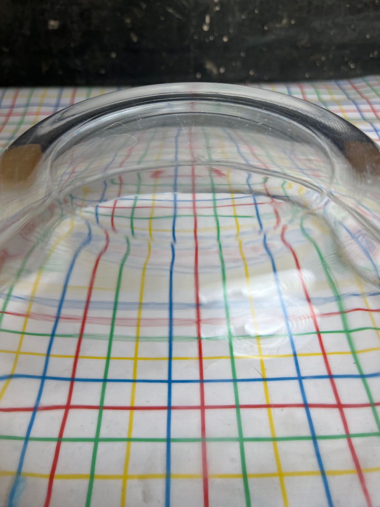 1.7 qt mixing bowl - clear glass