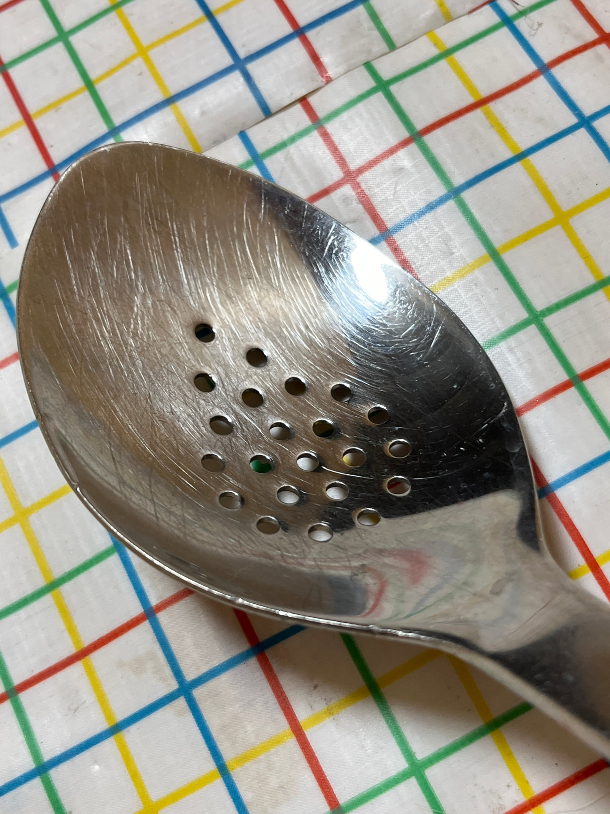 Slotted spoon - stainless steel - All-Clad