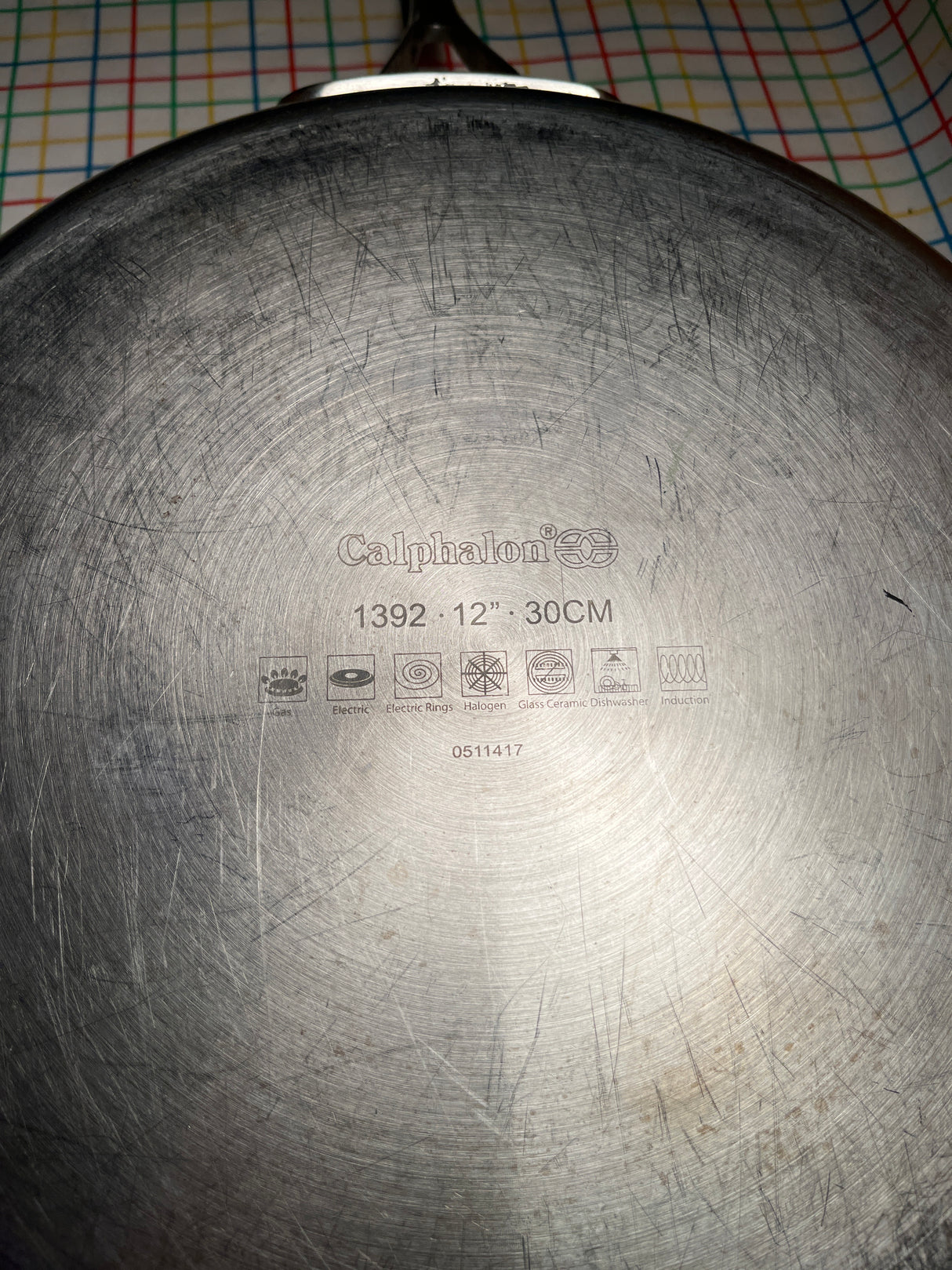 Frying / omelette pan 12" - stainless steel - Calphalon 1392