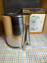 Ice bucket drinkware set - stainless steel - Basic Essentials