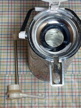 Groovy vacuum hot water dispenser airpot - stainless steel - vintage