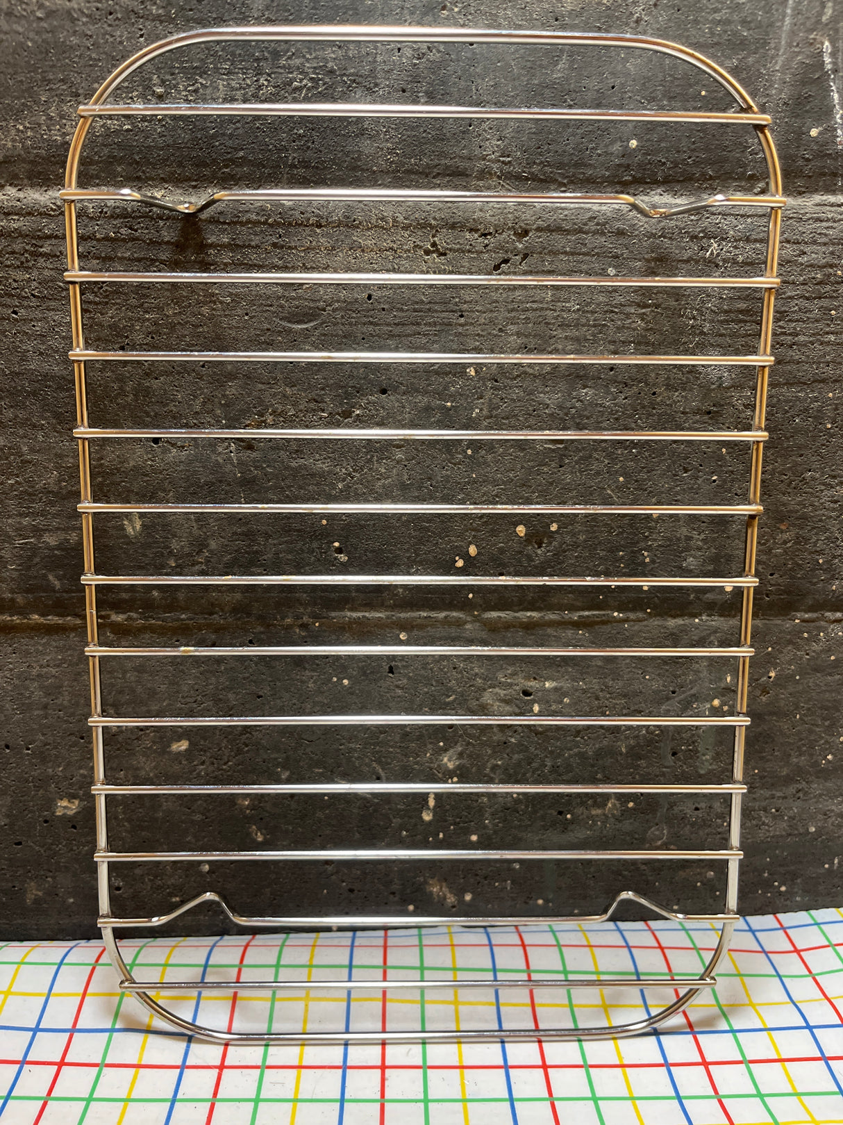 8" x 12" small rectangular wire cooling rack - stainless steel - ASSORTED brands